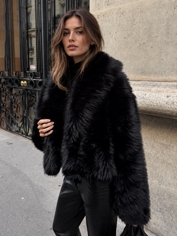 Abrigo Sienne — Negro / XS